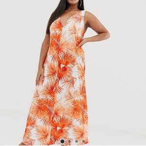 Tropical maxi dress